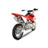 HONDA XR 50 2000 - 2008 ESCAPE COMPLETO RS2 OVAL CÓNICO