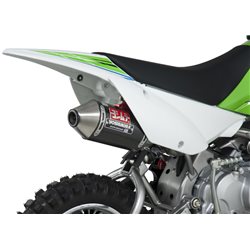 KAWASAKI DRZ 110 2002 - 2010 ESCAPE COMPLETO RS2 OVAL CÓNICO