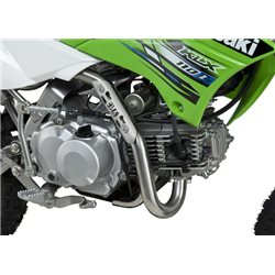KAWASAKI DRZ 110 2002 - 2010 ESCAPE COMPLETO RS2 OVAL CÓNICO