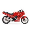 KAWASAKI EX 250 R NINJA 1988 - 2007 SILENCIOSO RS3 OVAL