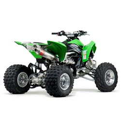KAWASAKI KFX 450 R 2008 - 2011 ESCAPE COMPLETO RS2 OVAL CÓNICO