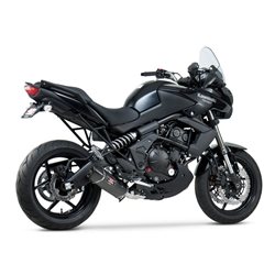 KAWASAKI KLE 650 VERSYS 2008 - 2011 SILENCIOSO TRC-D TRI OVAL CONE DOBLE SALIDA