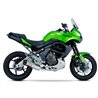 KAWASAKI KLE 650 VERSYS 2008 - 2011 SILENCIOSO TRC-D TRI OVAL CONE DOBLE SALIDA