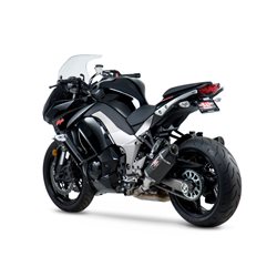 KAWASAKI Z 1000 SX 2011 - 2013 2 SILENCIOSOS R77 TRAPEZOIDAL CONE