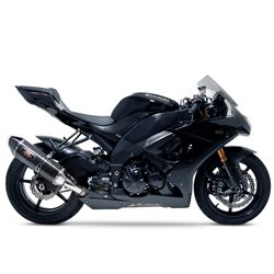 KAWASAKI ZX 10 R 2008 - 2010 SILENCIOSO R77 TRAPEZOIDAL CONE