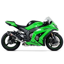 KAWASAKI ZX 10 R 2011 - 2015 MEDIO COLECTOR R77-D TRAPEZOIDAL CONE DOBLE SALIDA