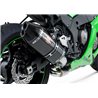 KAWASAKI ZX 10 R 2011 - 2015 MEDIO COLECTOR R77-D TRAPEZOIDAL CONE DOBLE SALIDA