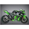 KAWASAKI ZX 10 R 2011 - 2016 SILENCIOSO STREET SERIES ALPHA T WORKS FINISH