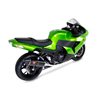 KAWASAKI ZX 14 R 2008 - 2013 ESCAPE COMPLETO R77 TRAPEZOIDAL CONE