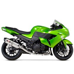 KAWASAKI ZX 14 R 2008 - 2013 ESCAPE COMPLETO R77 TRAPEZOIDAL CONE