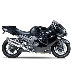 KAWASAKI ZX 14 R 2012 - 2018 SILENCIOSO R77 TRAPEZOIDAL CONE