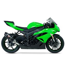 KAWASAKI ZX 6 R 2009 - 2012 SILENCIOSO R77 TRAPEZOIDAL CONE