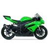 KAWASAKI ZX 6 R 2009 - 2012 SILENCIOSO R77 TRAPEZOIDAL CONE
