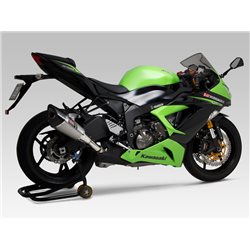 KAWASAKI ZX 6 R 2009 - 2018 SILENCIOSO SLIP-ON STREET SPORTS R-11 UNA SALIDA