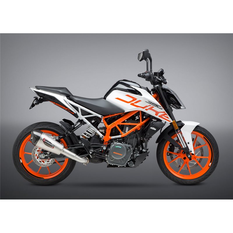KTM DUKE 390 2017 - 2018 SILENCIOSO STREET SERIES ALPHA T KTM DUKE 390 2017 - 2018 SILENCIOSO STREET SERIES ALPHA T