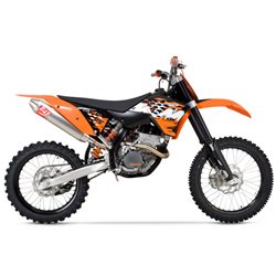 KTM EXC 530 2008 - 2009 SILENCIOSO RS3 OVAL