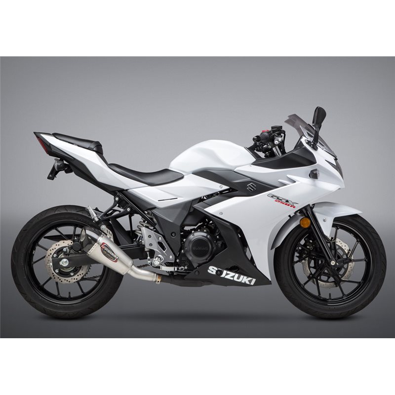 SUZUKI GSXR 250 2018 - SILENCIOSO STREET SERIES ALPHA T WORKS FINISH SUZUKI GSXR 250 2018 - SILENCIOSO STREET SERIES ALPHA T WORKS FINISH