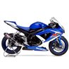 SUZUKI GSXR 600 2008 - 2010 SILENCIOSO TRC TRI-OVAL CONE