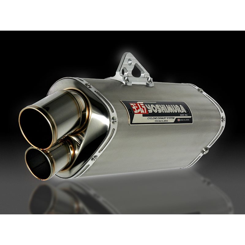 SUZUKI GSXR 600 2008 - 2010 SILENCIOSO TRI-OVAL DOBLE SALIDA SUZUKI GSXR 600 2008 - 2010 SILENCIOSO TRI-OVAL DOBLE SALIDA