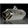 SUZUKI GSXR 600 2008 - 2010 SILENCIOSO TRI-OVAL DOBLE SALIDA