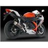 SUZUKI GSXR 600 2008 - 2010 SILENCIOSO TRI-OVAL DOBLE SALIDA