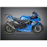 SUZUKI GSXR 600 2011 - 2015 SILENCIOSO TRC-D TRI OVAL CONE DOBLE SALIDA