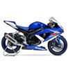 SUZUKI GSXR 750 2008 - 2010 SILENCIOSO R77 TRAPEZOIDAL CONE