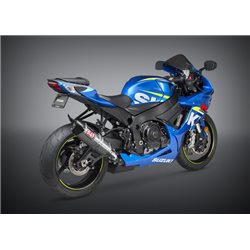 SUZUKI GSXR 750 2011 - 2015 SILENCIOSO TRC-D TRI OVAL CONE DOBLE SALIDA