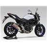 SUZUKI SV 650 2016 - 2018 SILENCIOSO SLIP-ON STREET SPORTS R-77J