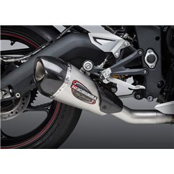 TRIUMPH DAYTONA 675 2013 - 2017 SILENCIOSO STREET SERIES ALPHA T WORKS FINISH