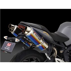 TRIUMPH STREET TRIPLE 675 2007 - 2010 SILENCIOSO TRI-OVAL DOBLE SALIDA