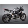 TRIUMPH STREET TRIPLE 765 2017 - 2018 SILENCIOSO STREET SERIES ALPHA T WORKS FINISH