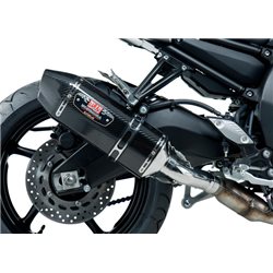 YAMAHA FZ8 - FAZER 800 2011 - 2013 SILENCIOSO R77-D TRAPEZOIDAL CONE DOBLE SALIDA