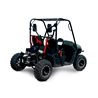 YAMAHA RHINO 660 2005 - 2007 ESCAPE COMPLETO RS2D OVAL CÓNICO DUAL