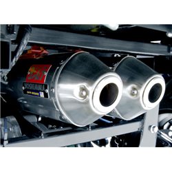 YAMAHA RHINO 700 2008 - 2013 ESCAPE COMPLETO RS2D OVAL CÓNICO