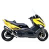 YAMAHA TMAX 500 2008 - 2011 ESCAPE COMPLETO R77 TRAPEZOIDAL CONE