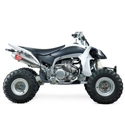 YAMAHA YZ 450 F 2009 - 2014 ESCAPE COMPLETO RS2 OVAL CÓNICO