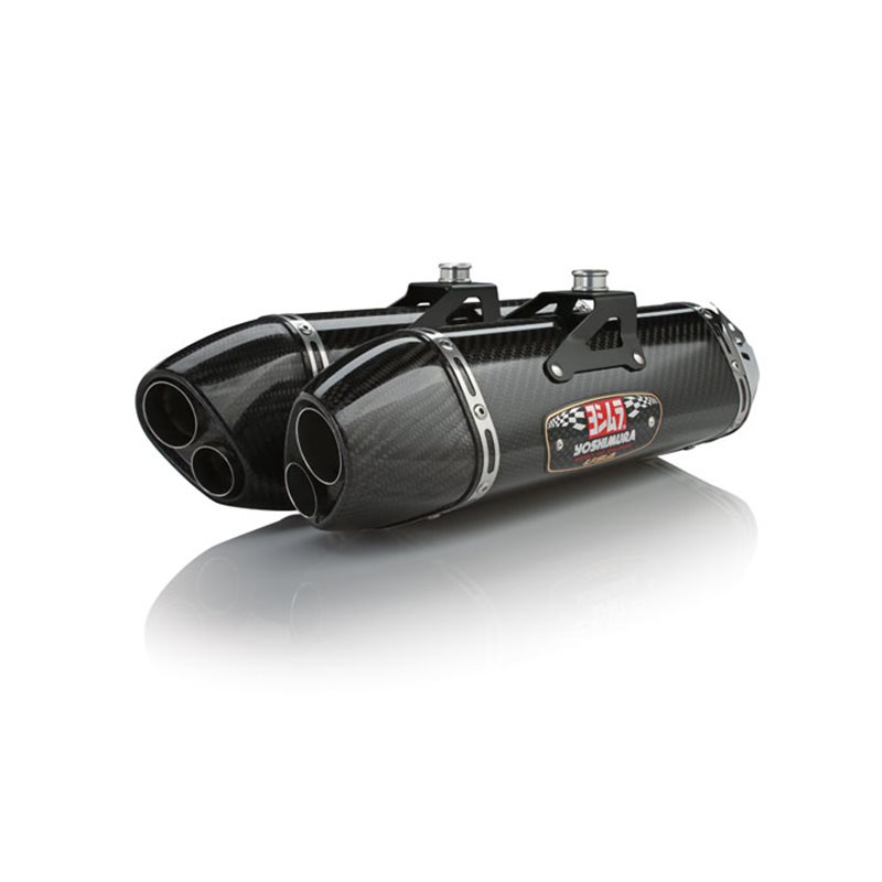 YAMAHA YZF R1 2009 - 2013 2 SILENCIOSOS TRC-D TRI OVAL CONE