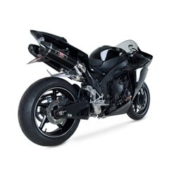 YAMAHA YZF R1 2009 - 2013 2 SILENCIOSOS TRC-D TRI OVAL CONE