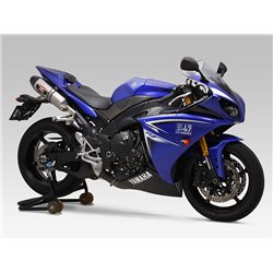 YAMAHA YZF R1 2009 - 2013 2 SILENCIOSOS R77-J TRAPEZOIDAL CONE