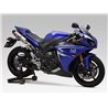 YAMAHA YZF R1 2009 - 2013 2 SILENCIOSOS R77-J TRAPEZOIDAL CONE