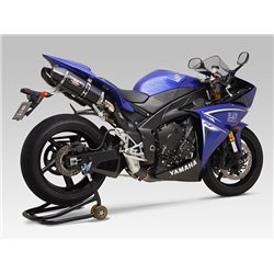 YAMAHA YZF R1 2009 - 2013 2 SILENCIOSOS R77-J TRAPEZOIDAL CONE