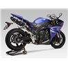 YAMAHA YZF R1 2009 - 2013 2 SILENCIOSOS R77-J TRAPEZOIDAL CONE