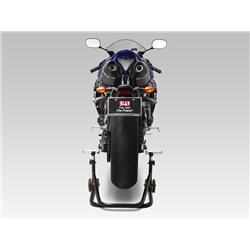 YAMAHA YZF R1 2009 - 2013 2 SILENCIOSOS R77-J TRAPEZOIDAL CONE