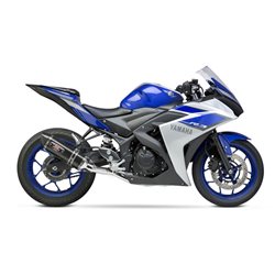 YAMAHA YZF R3 2015 - 2018 ESCAPE COMPLETO R77 TRAPEZOIDAL CONE
