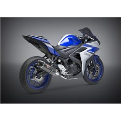 YAMAHA YZF R3 2015 - 2018 ESCAPE COMPLETO R77 TRAPEZOIDAL CONE