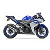 YAMAHA YZF R3 2015 - 2018 SILENCIOSO R77 TRAPEZOIDAL CONE