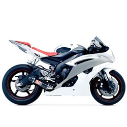 YAMAHA YZF R6 2006 - 2013 SILENCIOSO TRC TRI-OVAL CONE