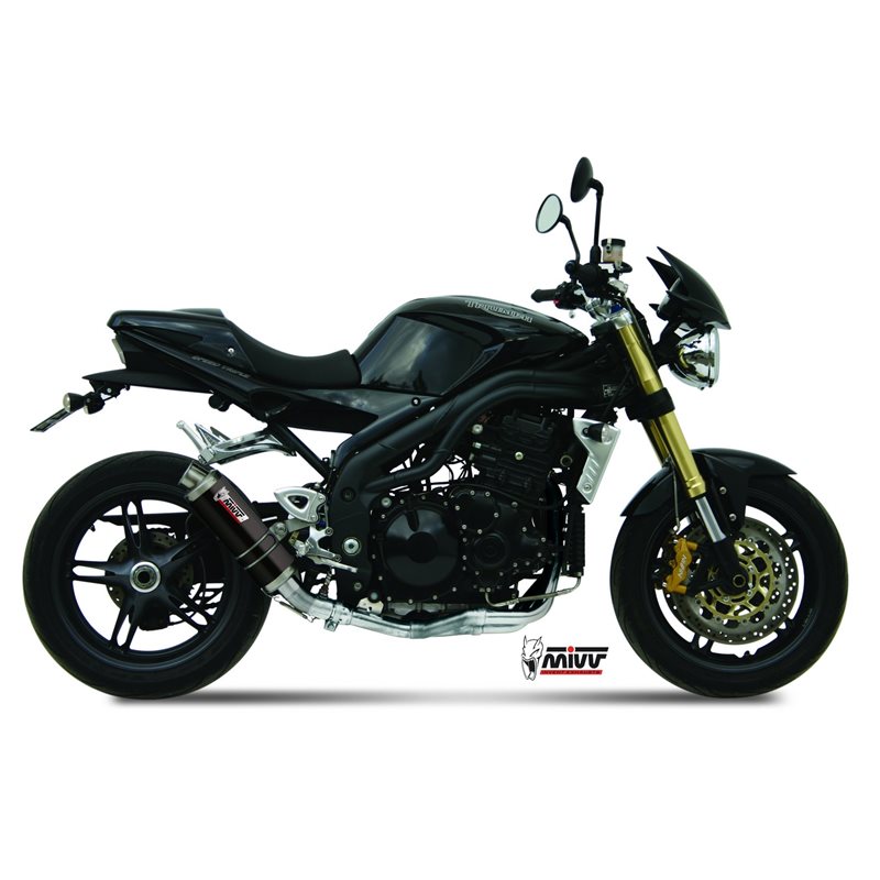 TRIUMPH SPEED TRIPLE 2005 - 2006 GP BLACK MIVV TRIUMPH SPEED TRIPLE 2005 - 2006 GP BLACK MIVV