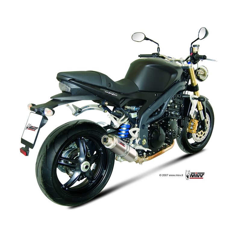TRIUMPH SPEED TRIPLE 2007 - 2010 GP BLACK MIVV
